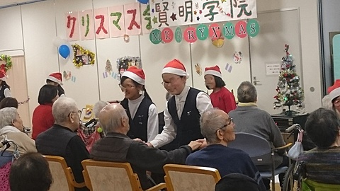 クリスマス会の様子